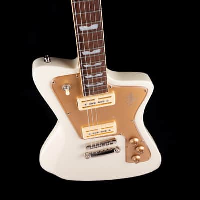 Pre Owned Baum Guitars Wingman Vintage White with OHSC image 3
