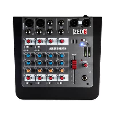 Allen & Heath ZED-6 Compact 6 Input Analogue Mixer image 2