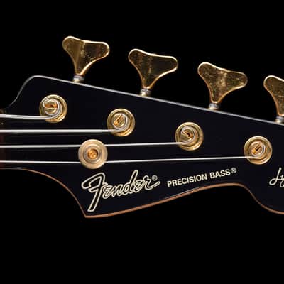 Fender Made in Japan Precision Bass Lyte PJR-70 1995 - Montego Black image 7