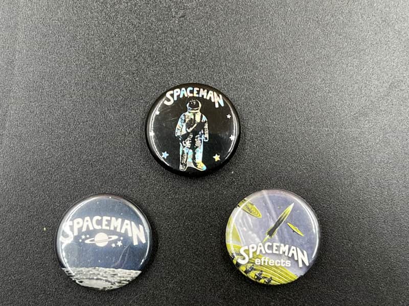 Original Buttons from Zak at Spaceman Effects: Mercury III, Gemini III, Aphelion 2010s image 1