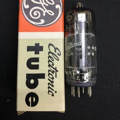 GE 6463 NOS NOB Dual Triode Vintage VACUUM TUBE Vintage TESTED USA 7.4527-D image 2