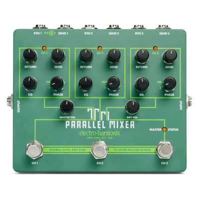 Electro-Harmonix Tri Parallel Mixer Effects Loop Mixer/Switcher