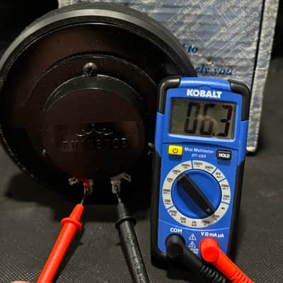 Eminence PSD2002-8 1" 8Ohm Passive Driver Speaker - Black image 3