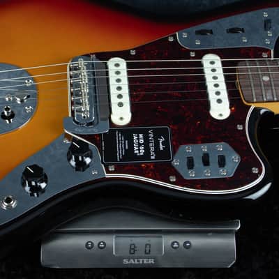 Fender Vintera III Mid 60 Jaguar Rosewood 3 Tone Sunburst MX26005489 image 6