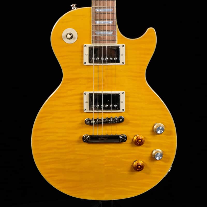 Used Epiphone Kirk Hammett "Greeny" 1959 Les Paul Standard Electric Guitar - Greeny Burst, Incl. Hard Case image 1