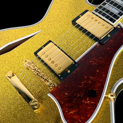 2023 Gibson ES-355 '59 Custom Shop with Diamond F-Holes ~ Gold Sparkle image 6