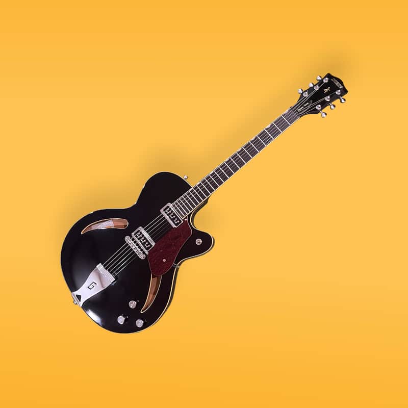 Rare 2001 Gretsch Historic Series G3140 Black Cat Thinline Pre