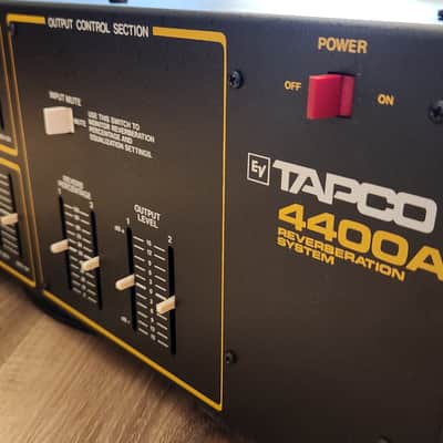 Tapco 4400A Stereo Spring Reverb - Serviced, Excellent! image 3