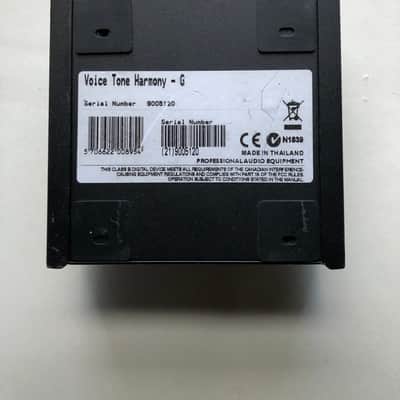 TC Helicon VoiceTone Harmony-G  Black M Create Reverb Echo Delay Pitch image 6