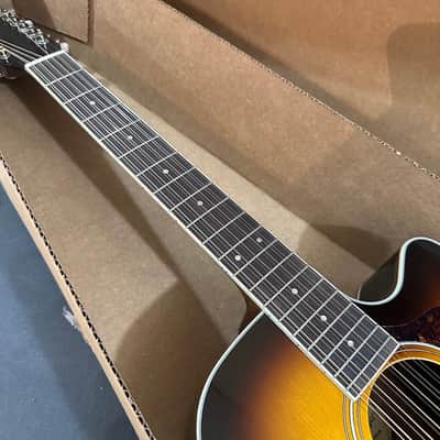 Guild D-2612CE Deluxe 12-String Cutaway Acoustic-Electric Guitar - Antique Sunburst image 6