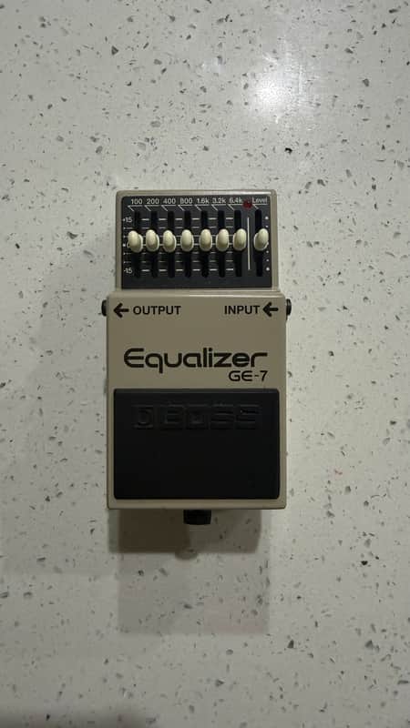 Boss GE-7 Equalizer (Black or Silver Label) 1997 - Present - Grey image 1
