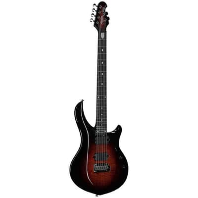 Sterling by Music Man MAJ200XFM Majesty Electric Guitar, Tiger Eye, Open Box (Very Good) image 6