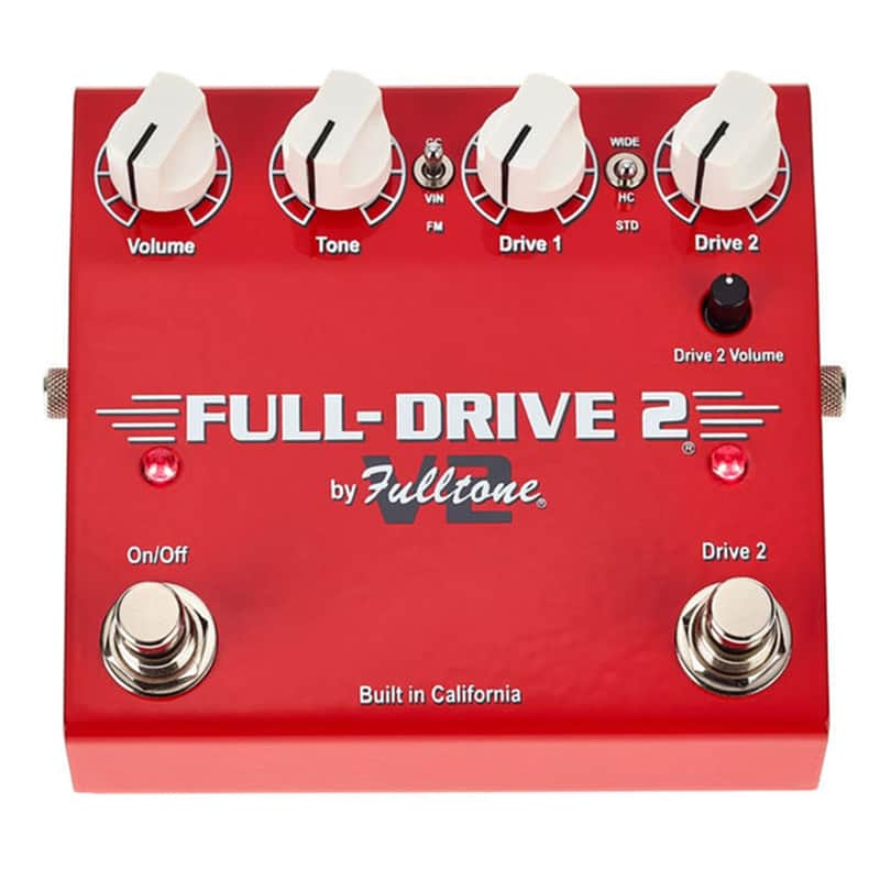 2018 Fulltone Full-Drive 2 V2 Red