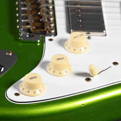 Fender Custom Shop Stratocaster 1955 Journeyman Relic HSS Lime Green 2024 - Lime Green image 9