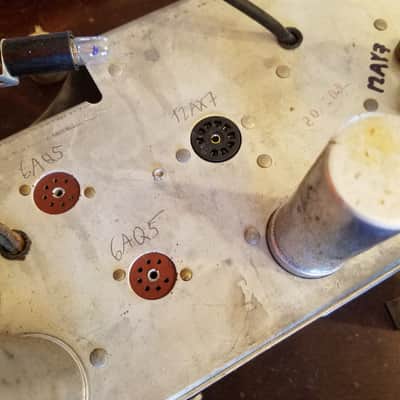RCA Mono 6AQ5 tube amp project MI-15917 1954 Silver image 13