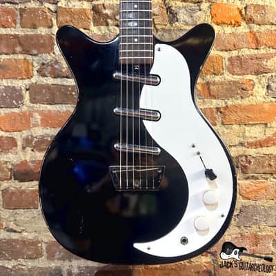 Jerry Jones Shorthorn Neptune III Electric Guitar (1990s - Black) image 1