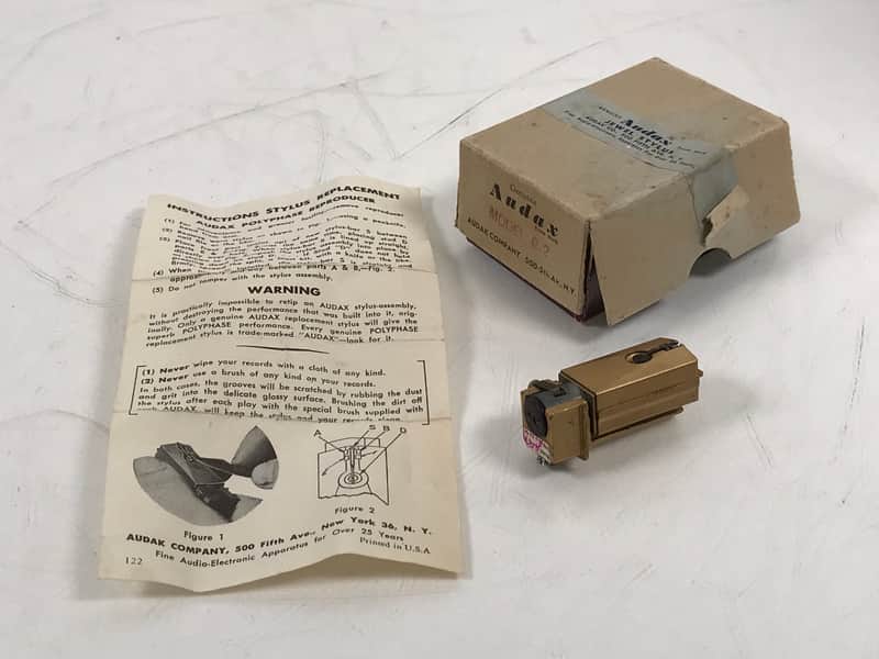 Audax Jewel Stylus Turntable Cartridge image 1