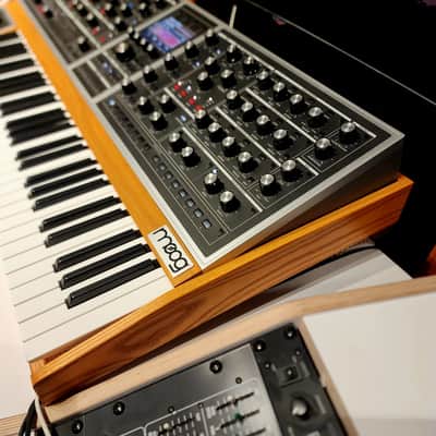 Moog One 16-Voice 61-Key Polyphonic Analog Synthesizer 2018 - Present - Black/Ash