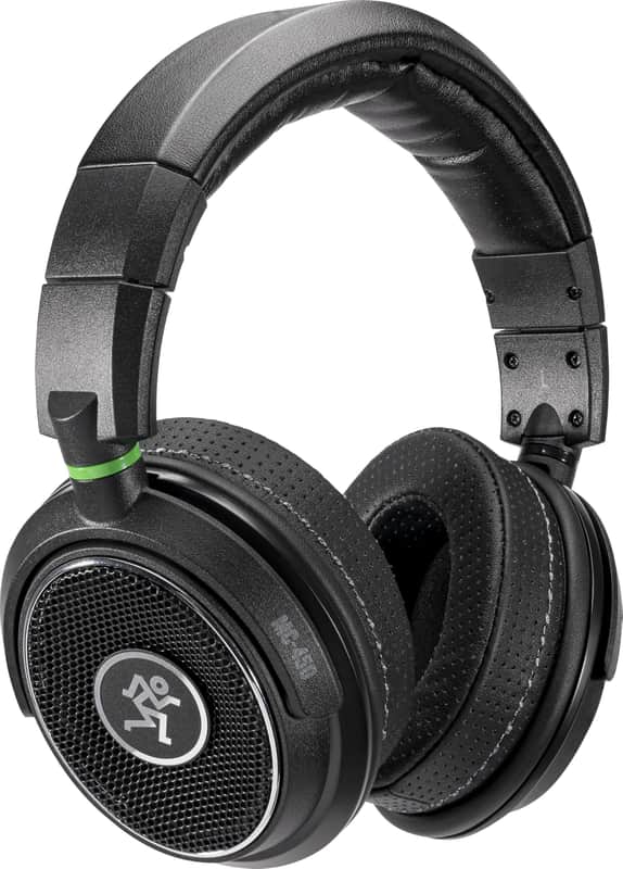 Mackie MC Series Professional Monitoring Open-Back Headphones with Leather Headband (MC-450) image 1