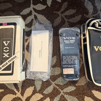 Vox V847 Wah 1994 - 2006 - Black / Chrome True Bypass image 2