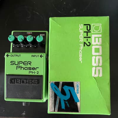 Boss PH-2 Super Phaser (Black Label) 1984 - 1988 - Green image 2