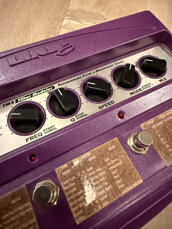 John Frusciante Line 6 FM4 Filter Modeler 2000s - Purple | Reverb