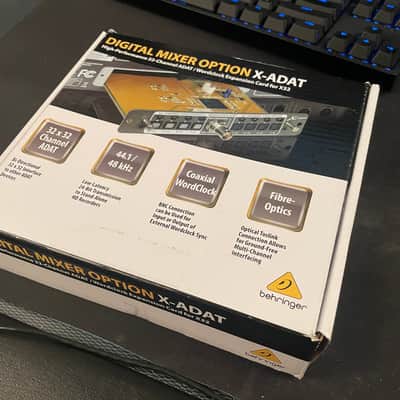 Behringer X-ADAT 32-Channel ADAT Expansion Card for X32 2010s - Standard image 1