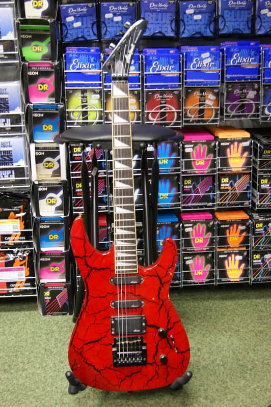 Aria Pro II XR Series electric guitar with Kahler trem in red