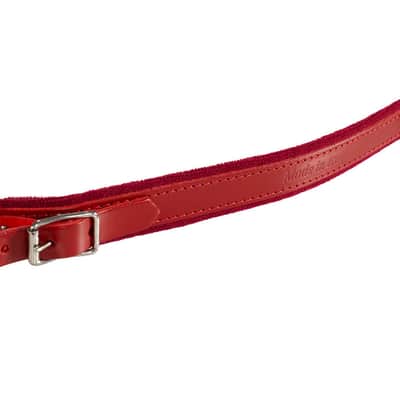 Hohner 42 In. X 3 In. Red Leather Accordion Straps (ACC11-RED) image 3