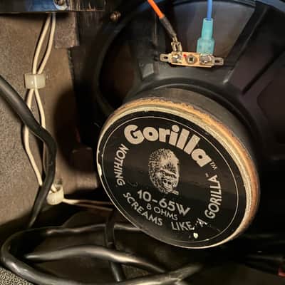 Gorilla GG-60 1x10 Solid State Guitar Combo Amplifier Vintage 1986 image 7