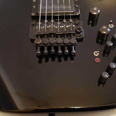 Kramer RARE! Ripley Stereo HEX distortion EVH endorsed 1986/1987 Black/Black image 5