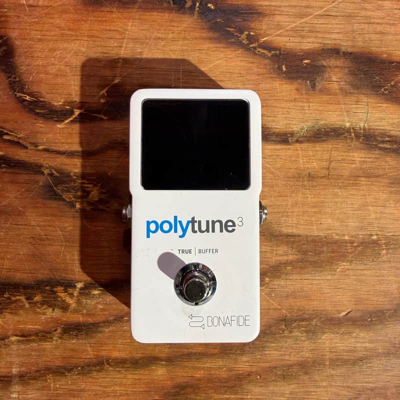 TC Electronic Polytune 3 Polyphonic Tuner Pedal 2017 - Present - White image 1