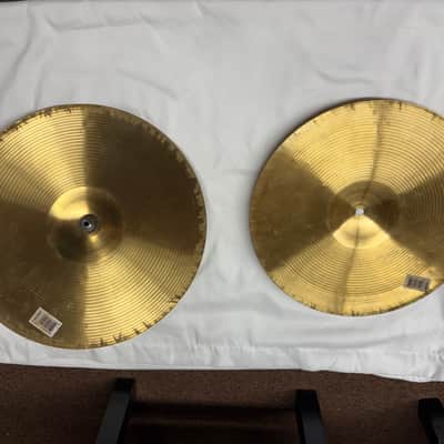 Used 457 Wuhan 14” Pair of Hi-Hat cymbals - sold as is image 2