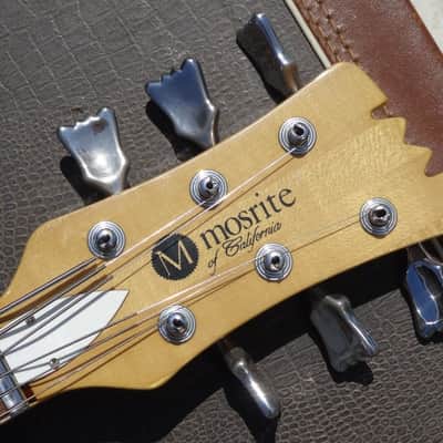 Mosrite Baritone Prototype 1966 Sparkle Blue image 4