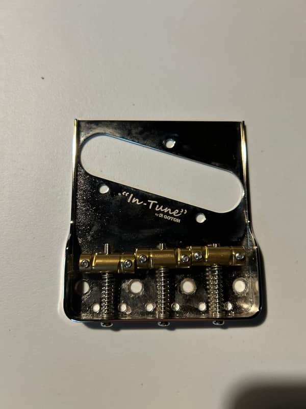 Gotoh In-Tune Telecaster Bridge image 1