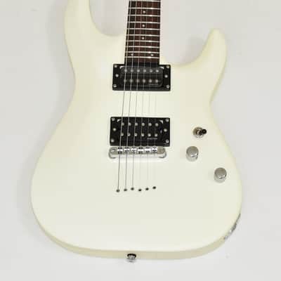 Schecter C-6 Deluxe Guitar Satin White B-Stock 1541 image 2