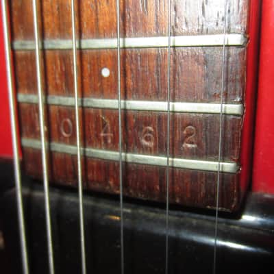 1967 Mosrite Celebrity III Red Plays Great Sounds Killer! image 7