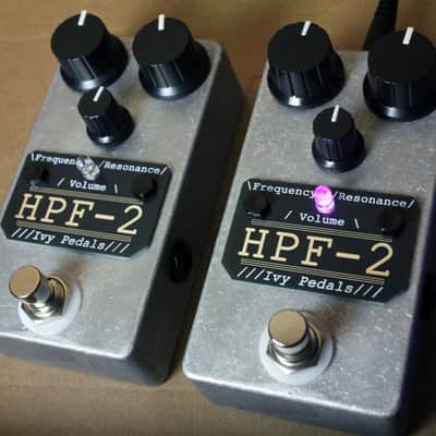 Ivy Pedals HPF-2 analog high-pass filter - Silver/Black 2026 image 5