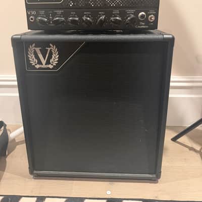 Victory Amps V112-V 60-Watt 1x12" Guitar Speaker Cabinet 2010s - Black image 2