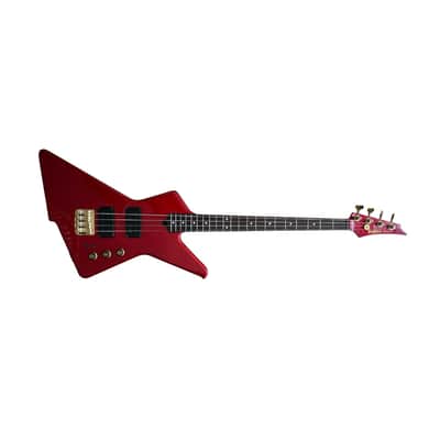 Ibanez Destroyer II Bass DT670 1984 - Metallic Red | Reverb