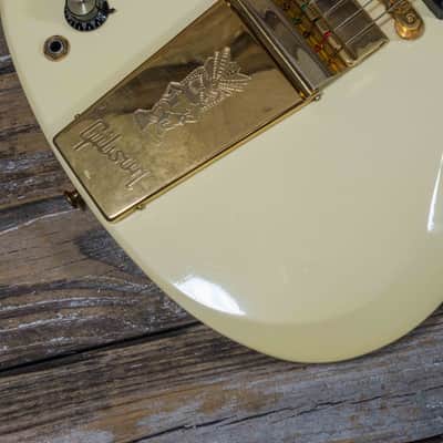 Gibson Custom Shop Elliot Easton Left-Handed SG - White & Gold w/Cs & Box image 11