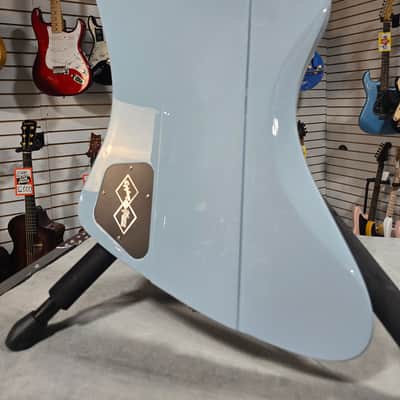 Epiphone 1963 Firebird V - Frost Blue w/ OHSC & PLEK*D #644 image 8