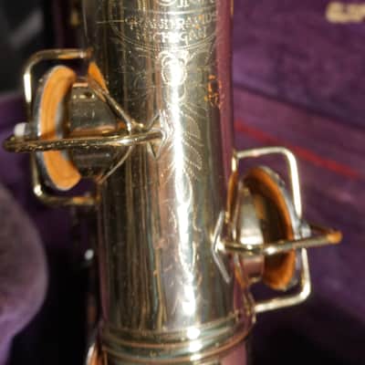 Vintage York Alto Saxophone w/ Case – Project Horn – Needs Repair image 9
