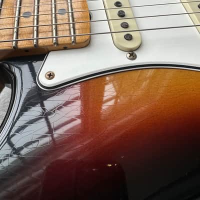 2023 Fender Custom Shop Postmodern Stratocaster Journeyman Maple - Bleached 3 Tone Sunburst image 11
