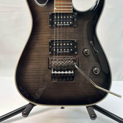 ESP LTD MH-401 B FM Electric Guitar 2015 - 2017 - See Thru Black Sunburst image 1