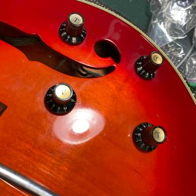 1960's Univox Three Pickup Hollow Body - MIJ - Includes Chipboard Case! image 14