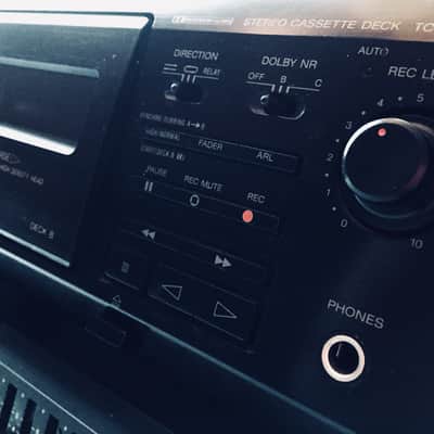 Sony TC-WE405 Dual Casette Deck, Auto-Reverse image 2