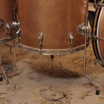Immagine Rogers 13/16/16/22/5x14" PowerTone Drum Set - 1960s Champagne Sparkle - 7