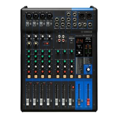 Yamaha MG10XUF Mixing Console - USB Audio Functions - Faders - 10-Channels image 1