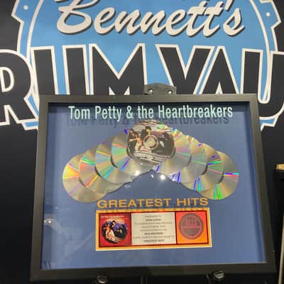 Stan Lynch Tom Petty and The Heartbreakers, RIAA, Greatest Hits, NINE MILLION RECORDS SOLD!! (#30) image 1